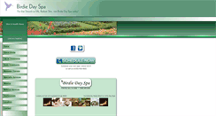 Desktop Screenshot of birdiedayspa.com